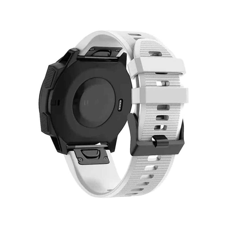 Killer Deals 20mm Garmin Fenix 5S/6S silicone strap - Cyan blue