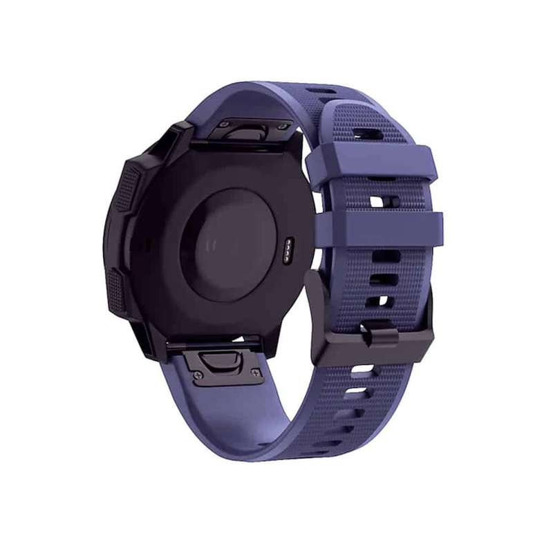 Killer Deals 20mm Garmin Fenix 5S/6S silicone strap - Cyan blue