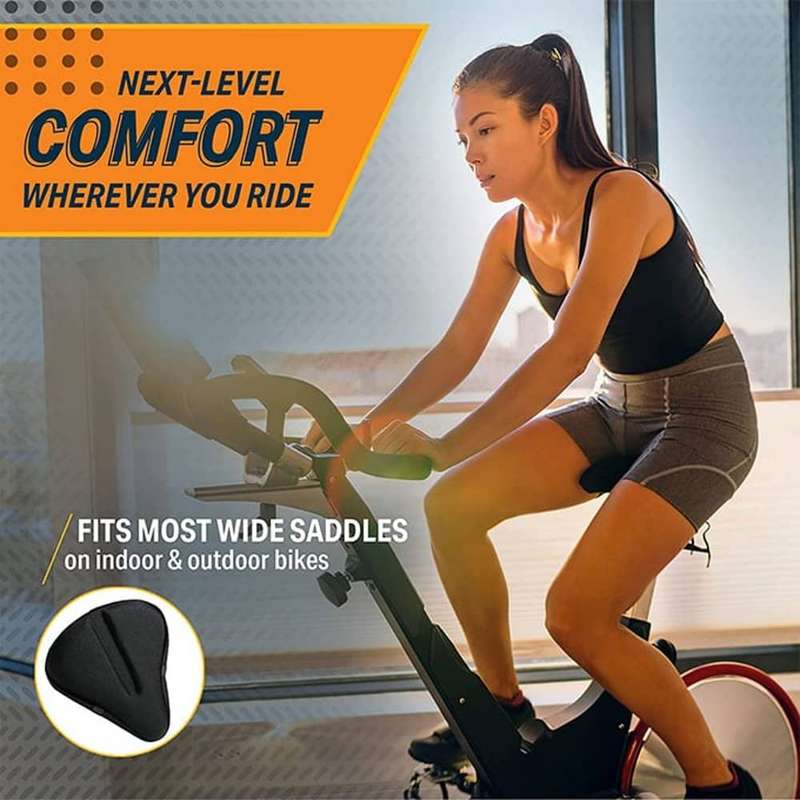 Killer Deals Padded Ergonomic Indoor Outdoor Bike Seat Cushion Cover