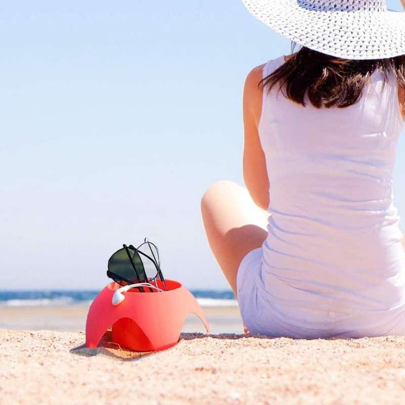 Killer Deals Beach Vacation Sand-Free Accessory & Cup Holders x5 Set