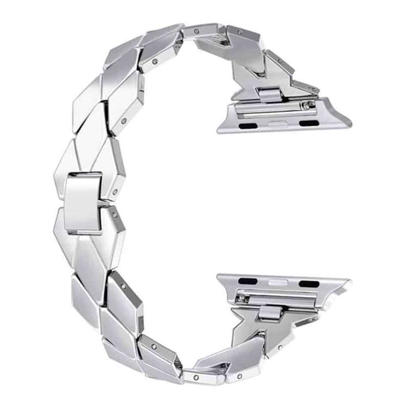 Killer Deals Stainless steel strap for 38/40/41mm Apple Watch - Silver+ Link removal tool