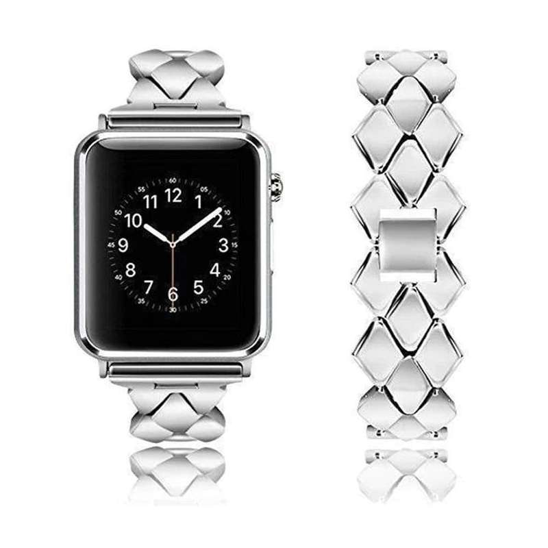 Killer Deals Stainless steel strap for 38/40/41mm Apple Watch - Silver+ Link removal tool