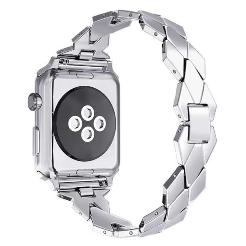 Killer Deals Stainless steel strap for 38/40/41mm Apple Watch - Silver+ Link removal tool
