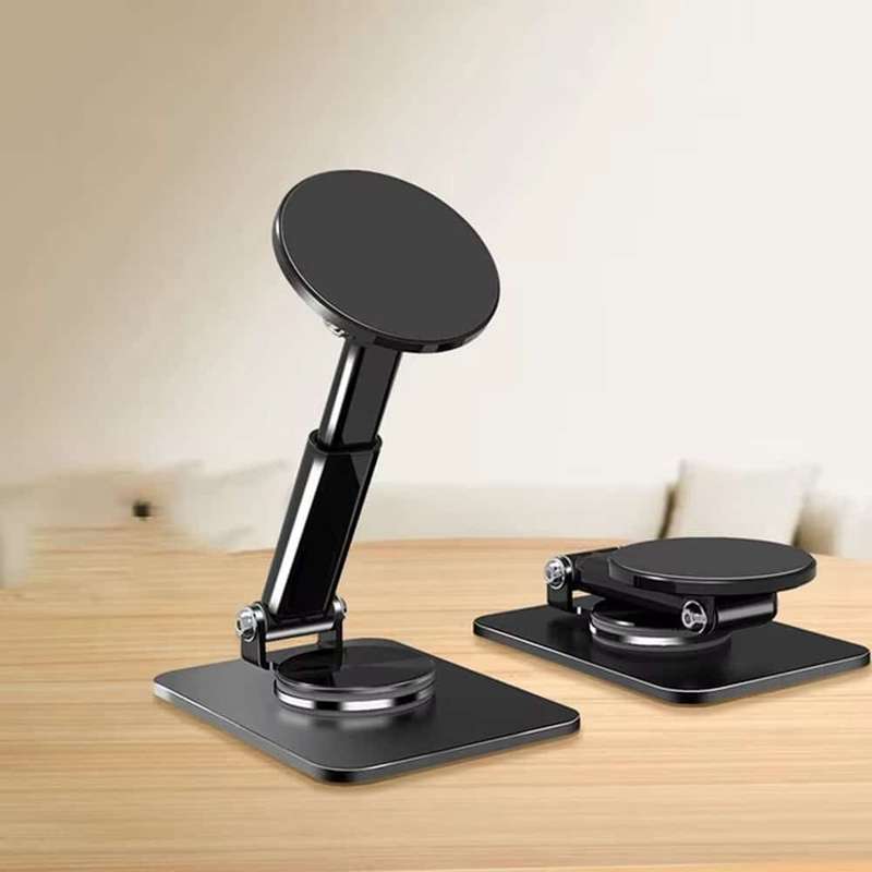 360° Magnetic MagSafe Phone Stand with Cold Shoe Tripod Mount