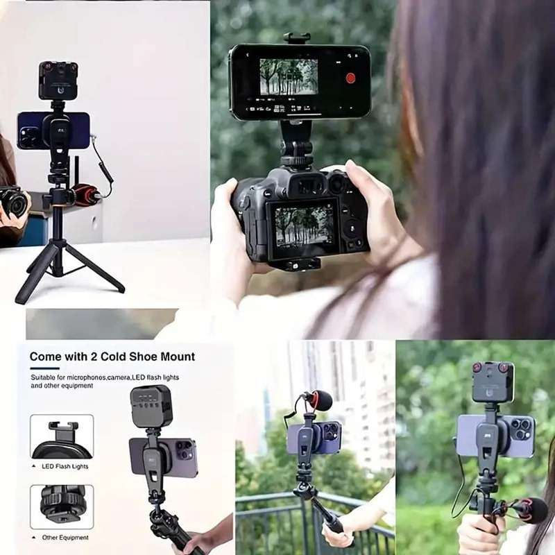 Magnetic MagSafe Phone Tripod Mount for iPhone 14/ 13/ 12