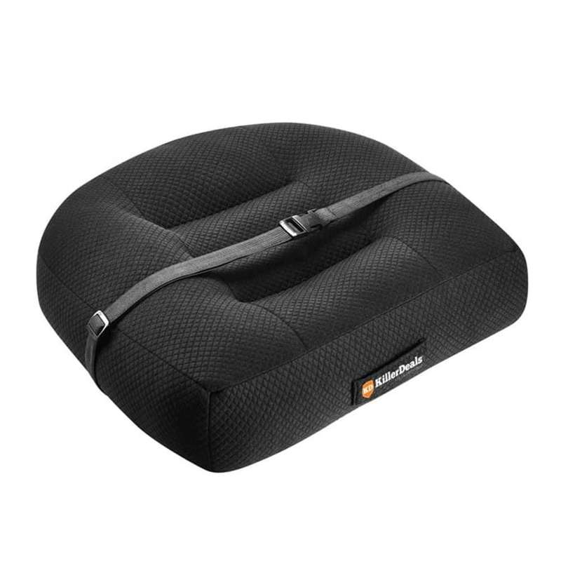 Killer Deals Car/Driving/Home/Office Heightened Booster Support Memory Foam Cushion