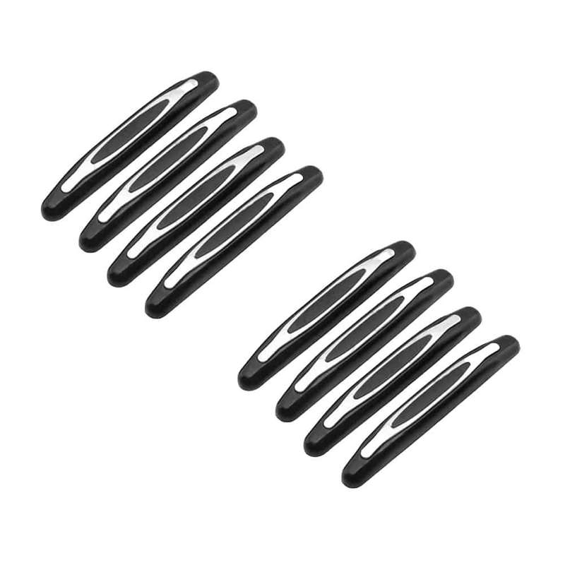 Universal Anti-Scratch Car Door Edge Guard Bumperx4- x2 Combo Black