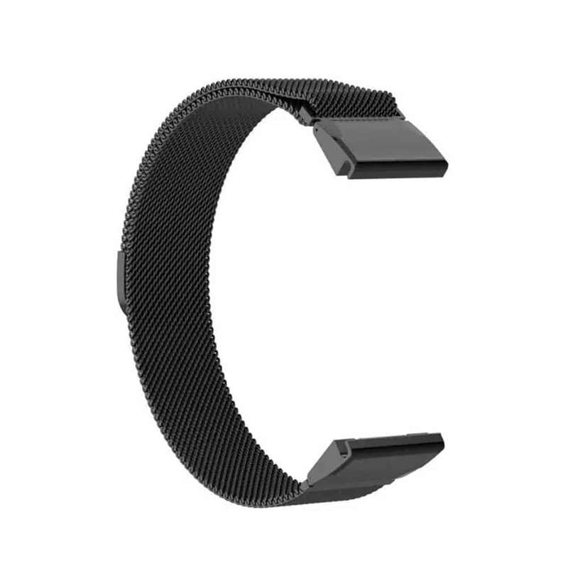 Killer Deals Garmin Fenix Quickfit 5/6/Plus/935 Milanese steel strap - Black