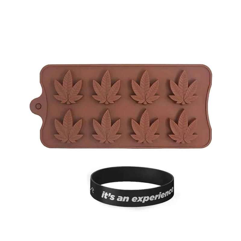 Killer Deals leaf silicone candy mould, 1pc/pack