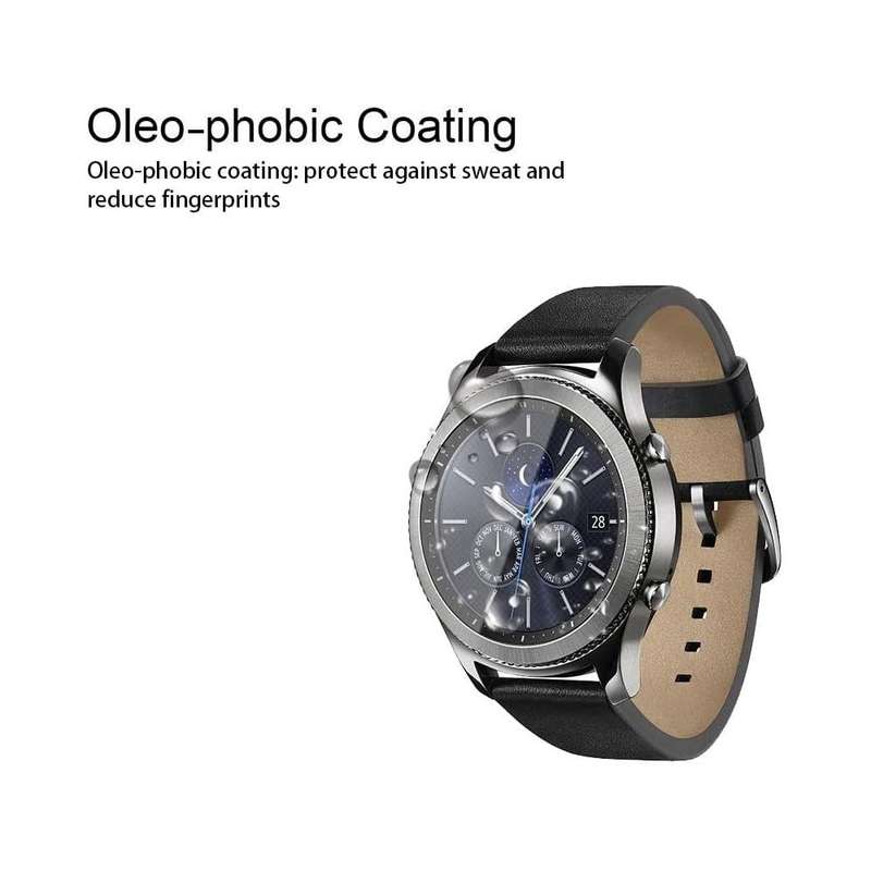 Killer Deals 45mm Tempered Glass Screen Protector for Samsung Galaxy Watch 3 x2 Combo