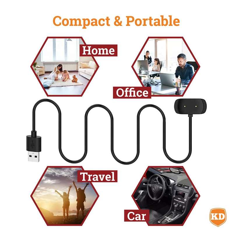 Killer Deals USB Charging Cable for Amazfit A2149/ GTR 2e/ T-Rex Pro/ Pop