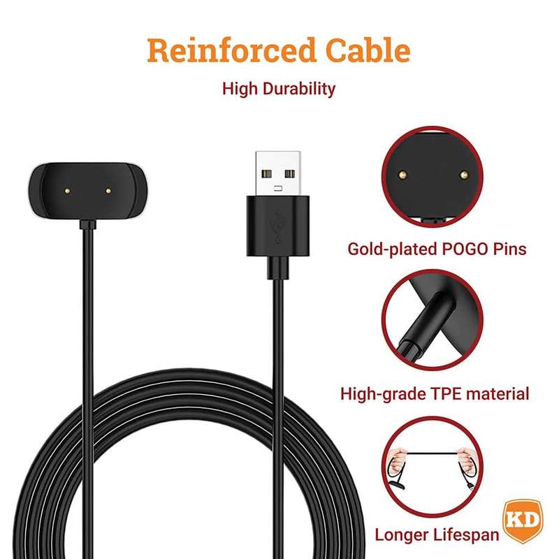 Killer Deals USB Charging Cable for Amazfit A2149/ GTR 2e/ T-Rex Pro/ Pop