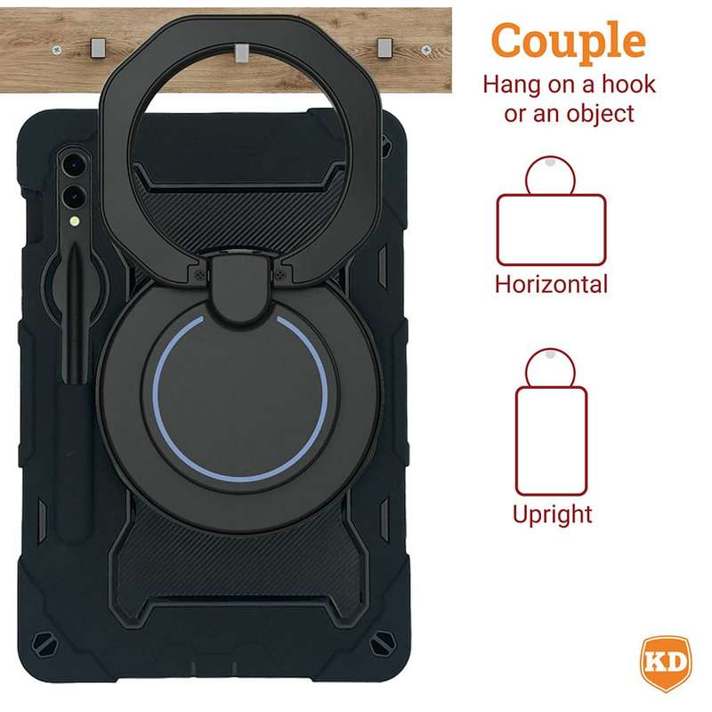 Killer Deals Protective Cover Case with Strap for Samsung Galaxy Tab S9+