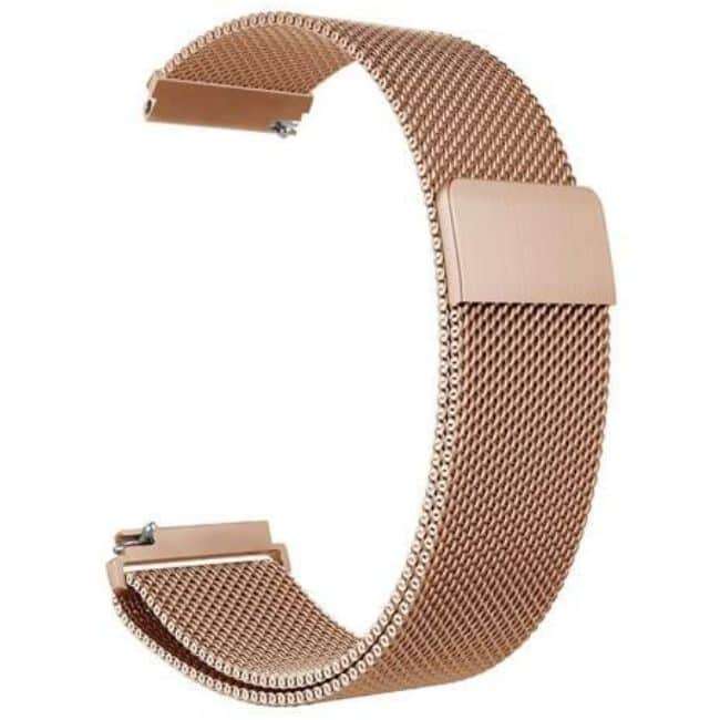 Universal 22mm Replacement Milanese Strap- Silver- S/M