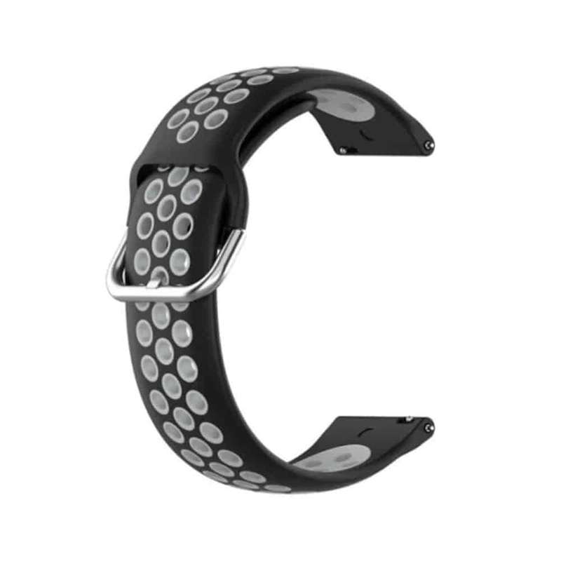 Killer Deals Quick Release silicone band for Garmin fenix 5S(20MM) - Black+Red