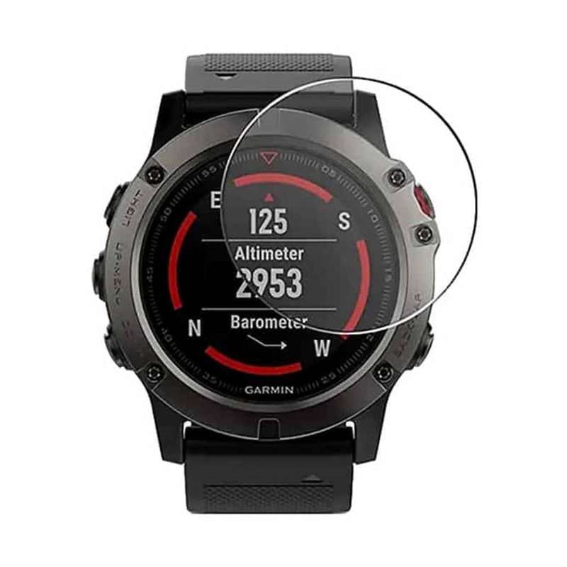 35mm Anti-Scratch Glass Screen Protector for Garmin Fenix 5S x3 Combo