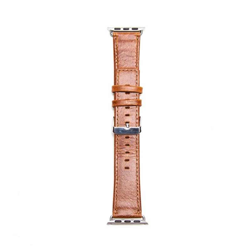 Killer Deals 38/40/41mm Apple Watch Leather Strap - Light Brown