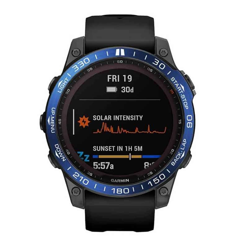 Killer Deals Bezel for Garmin Fenix 7X watch - Blue