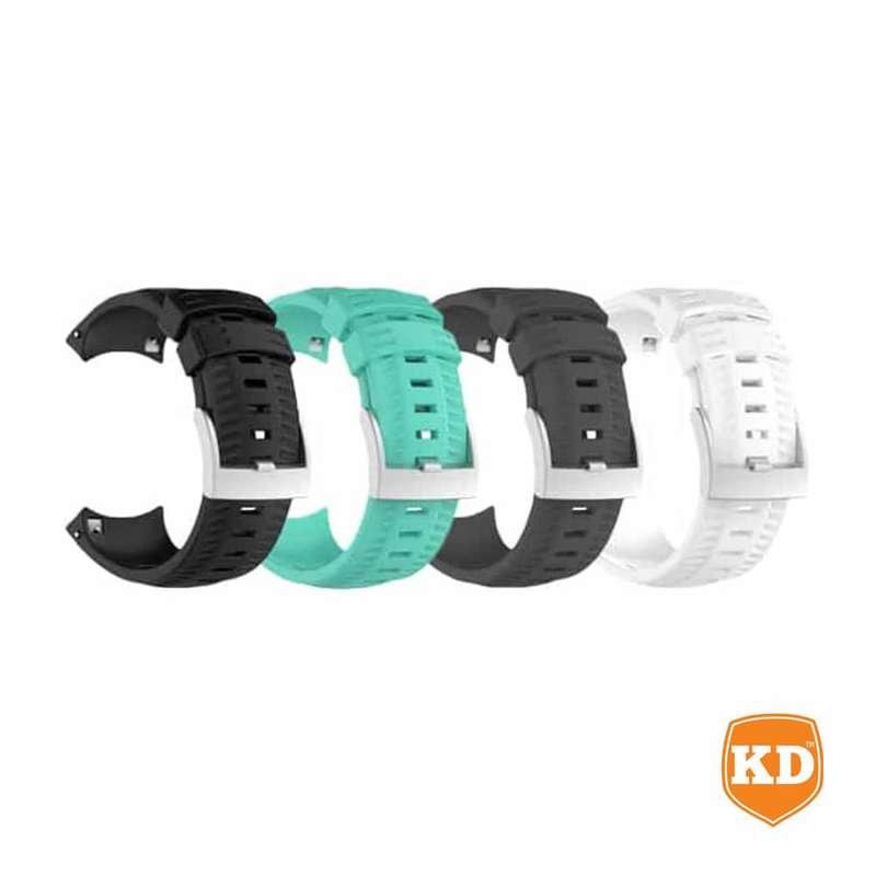 Silicone Strap for Suunto 9 Baro -white