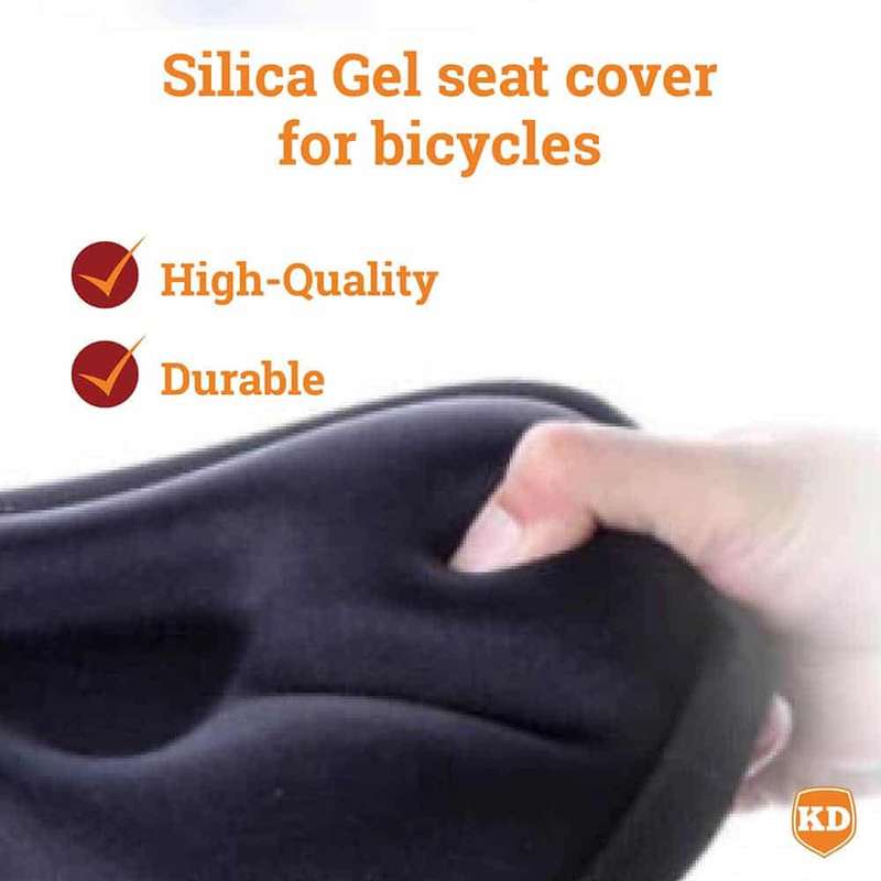 Killer Deals Cycling Bike Soft Ride Cushioned MTB Silicone Gel Seat Cover