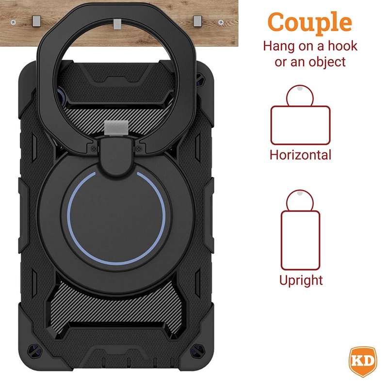 Protective Cover with Strap for iPad Pro 12.9 2021/ 2022