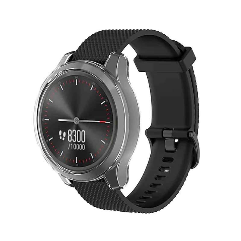 Killer Deals 20mm Silicone Strap & TPU Case Compatible with Garmin Vivomove 3S