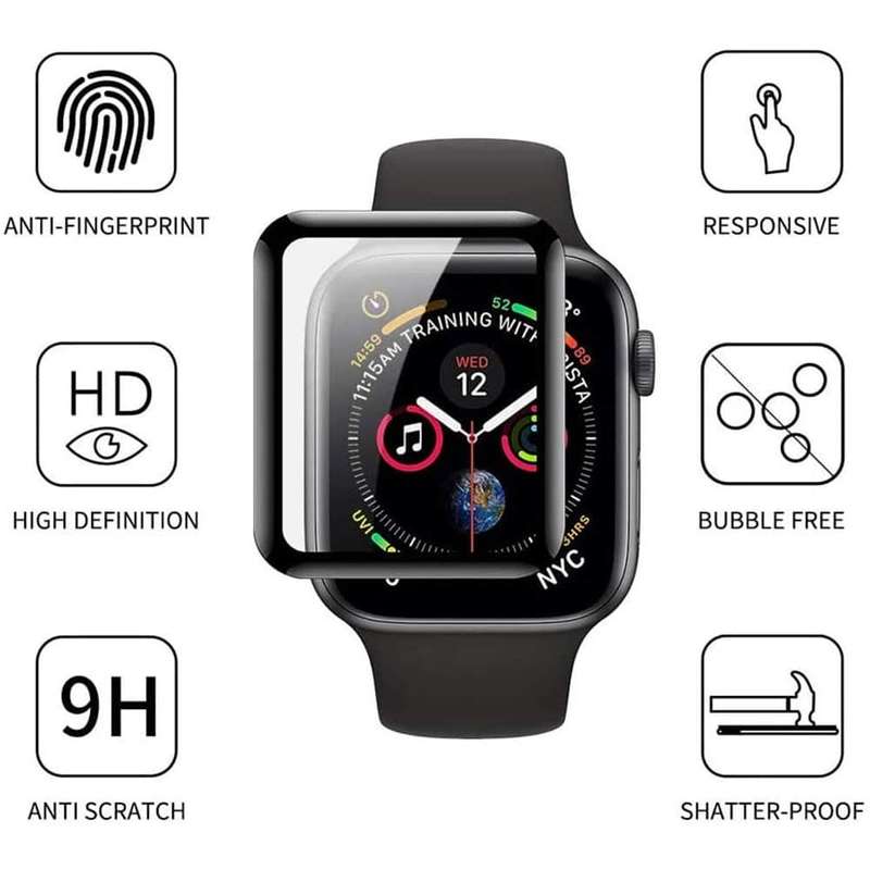 Killer Deals Tempered Glass Screen Protector for 44mm Apple Watch X2 Combo