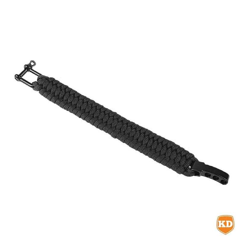 Killer Deals Paracord Outdoor Camping Tactical Survival Bracelet - Navy- L