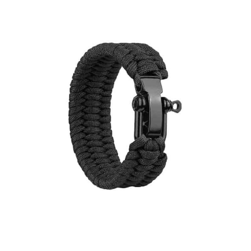 Killer Deals Paracord Outdoor Camping Tactical Survival Bracelet - Navy- L