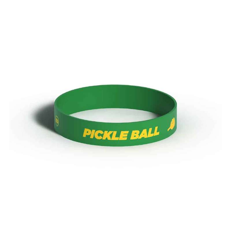 Killer Deals Debossed "Pickle" Silicone Wristband Bracelet- 3 Pack