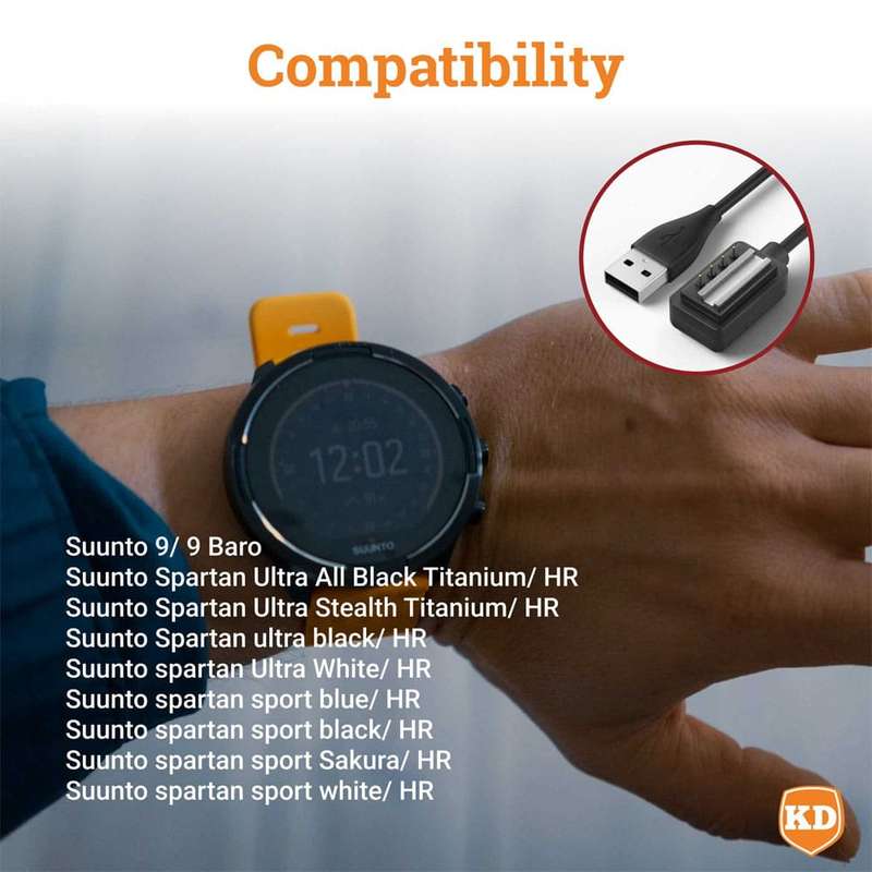 Killer Deals Charging Cable for Suunto 9/ 9 Baro/ Spartan Ultra