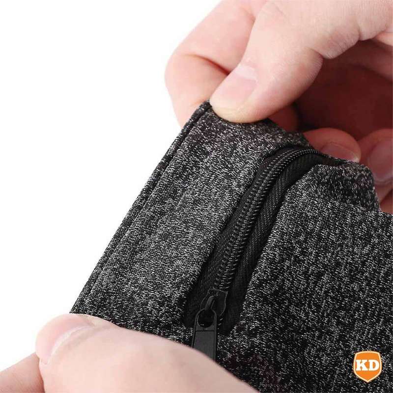 Killer Deals Unisex Outdoor Running Hiking Zipper Bag Wrist Storage Pouch