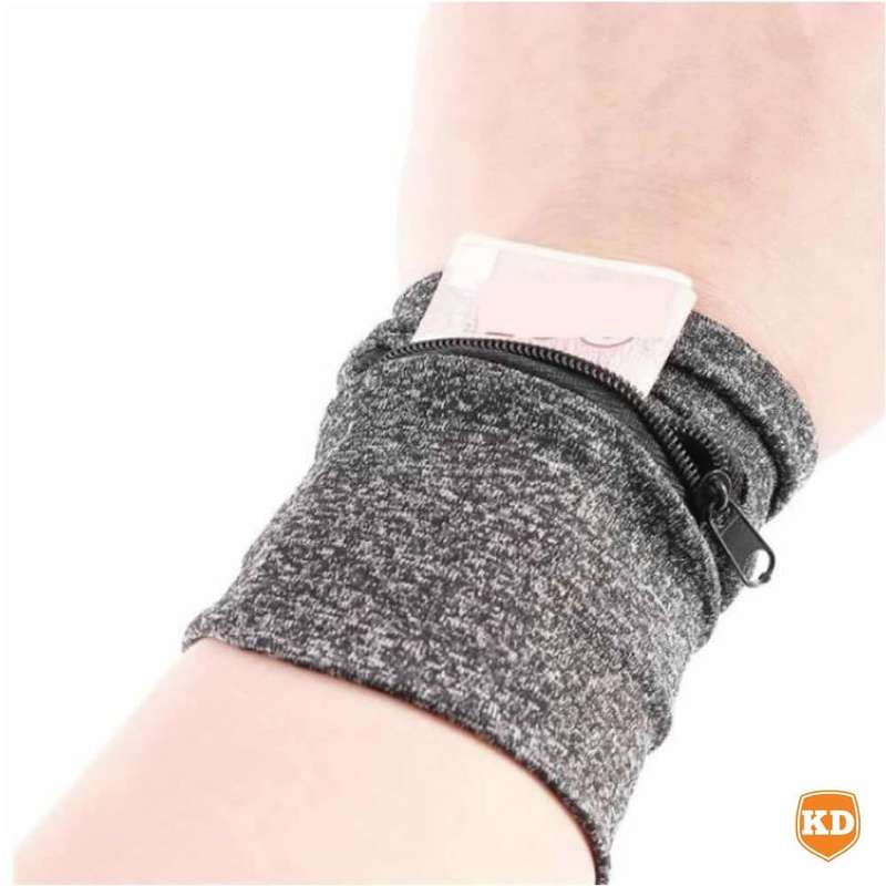 Killer Deals Unisex Outdoor Running Hiking Zipper Bag Wrist Storage Pouch