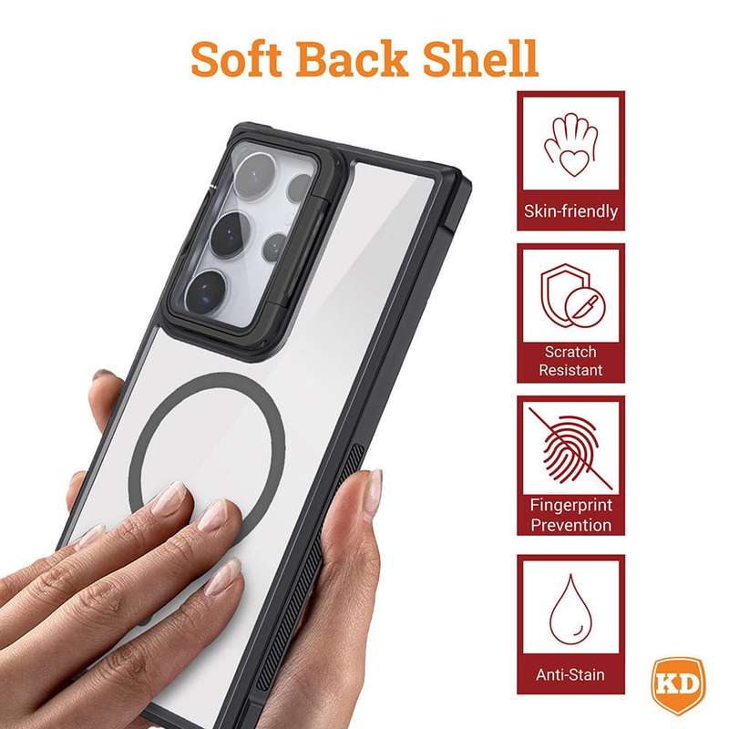 Killer Deals MagSafe Case & Camera Lens Protector for Samsung S24 Ultra- Clear