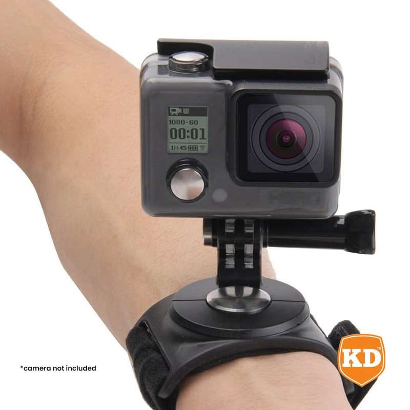 Action Mounts 360-Degree Arm/Wrist/Leg Film Strap for GoPro Hero 7/