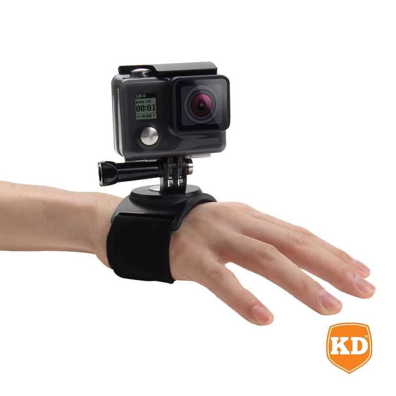 Action Mounts 360-Degree Arm/Wrist/Leg Film Strap for GoPro Hero 7/