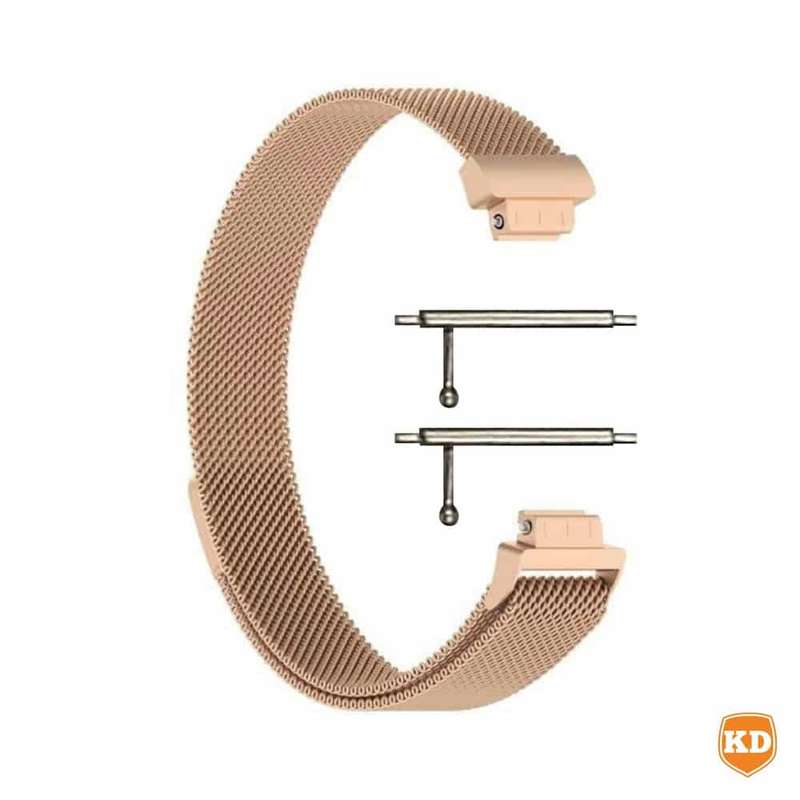 Killer Deals Fitbit Inspire 2 Milanese stainless-steel strap - R.gold (M-L)