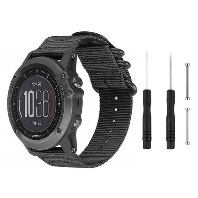 Killer Deals Nylon Replacement Bands 22mm Watch Strap Band Accessory with Pins and removal tools ...