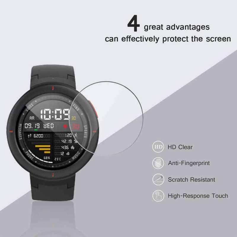 Killer Deals 35mm Glass Screen Protector for Amazfit Watch x3 Combo