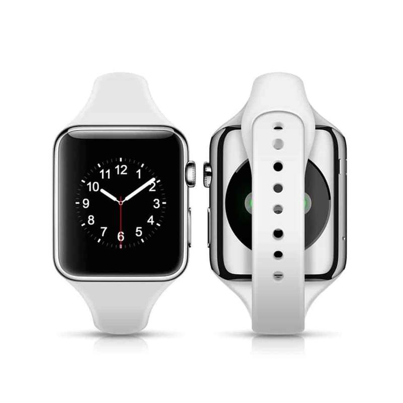 Slim Style Silicone Strap for 38/40/41mm Apple Watch- Lilac