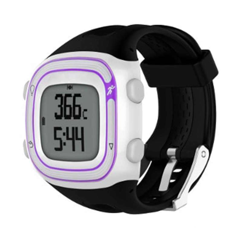 Killer Deals Silicone Case & Silicone Strap for Garmin Forerunner 10/ 15- Black- M/L