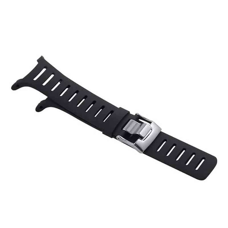 Killer Deals 34mm Silicone Strap for Suunto T1/T1C/T3/T3C/T3D/T4C/T4D- Black
