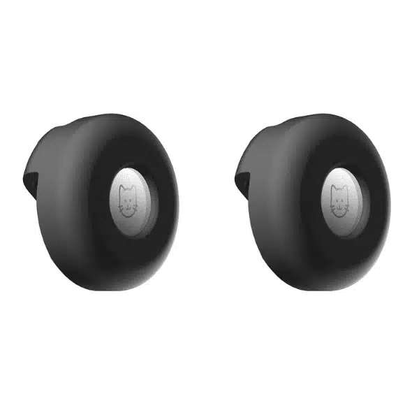 Dog Cat Pet Collar GPS Tracker Silicone Case for Apple Airtag x2 Combo