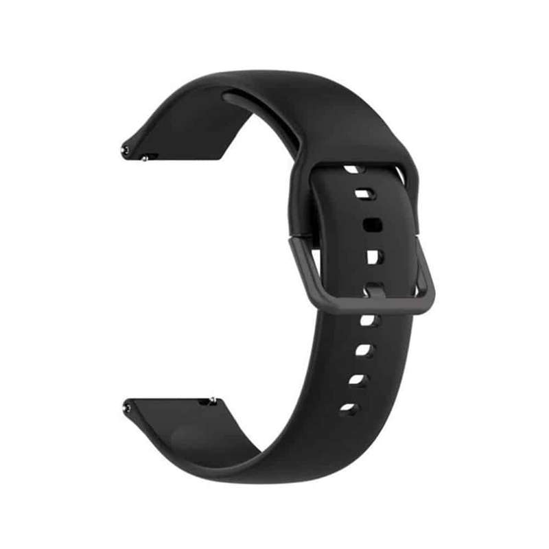 Killer Deals 20mm Smartwatch Universal Replacement Silicone Strap Black