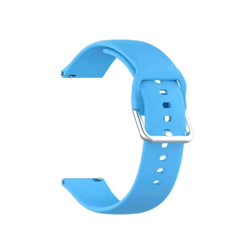 20mm Smartwatch Universal Replacement Silicone Strap - Blue