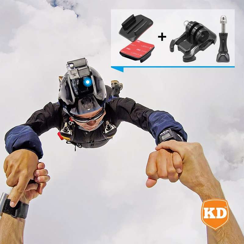 Action Mounts Quick Release Tripod Mount Adapter Bracket for GoPro Hero 3 x3 Combo