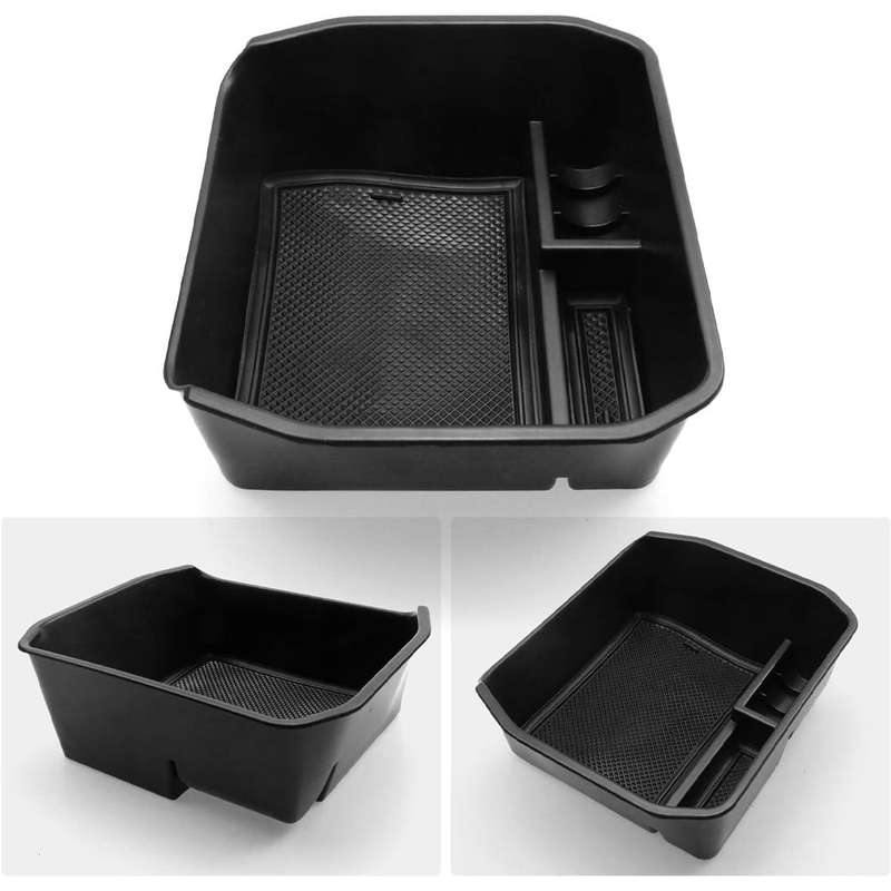 Killer Deals ABS Car Centre Console Storage Box Armrest Organizer for Land Rover Defender 2 Pack