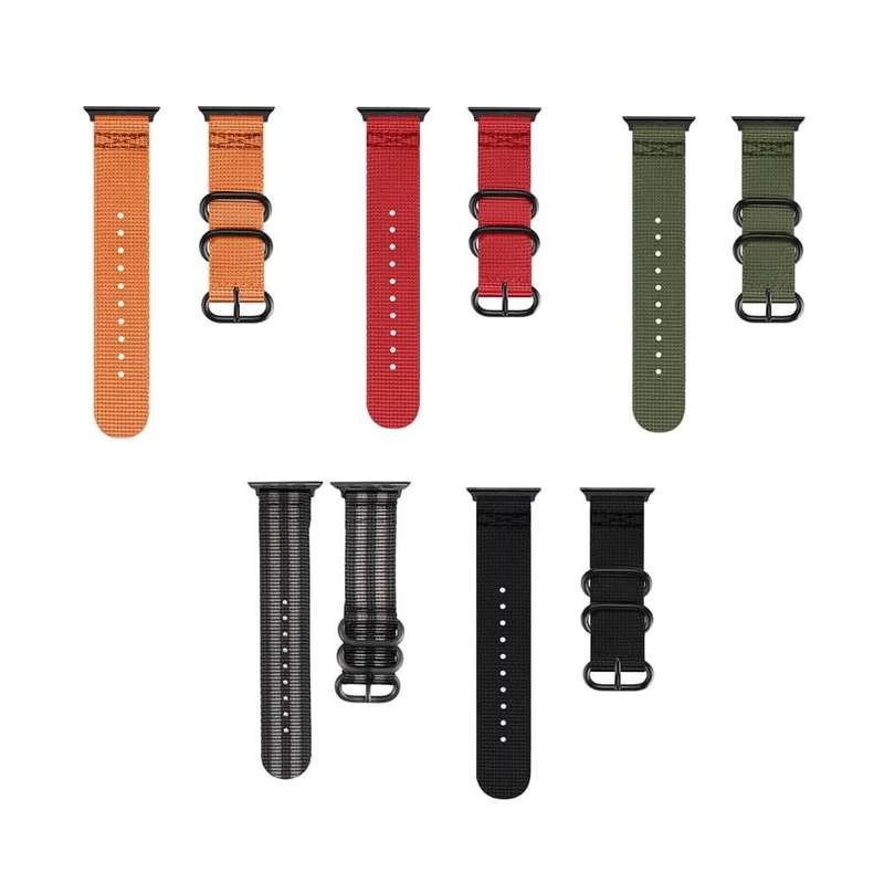42/44/45/49mm Apple Watch nylon strap - Red