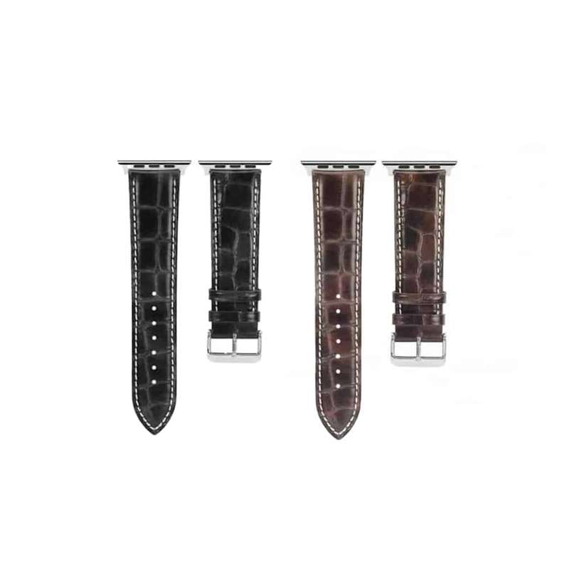 Stylish Leather Strap for Apple iWatch 38/40/41mm - Brown
