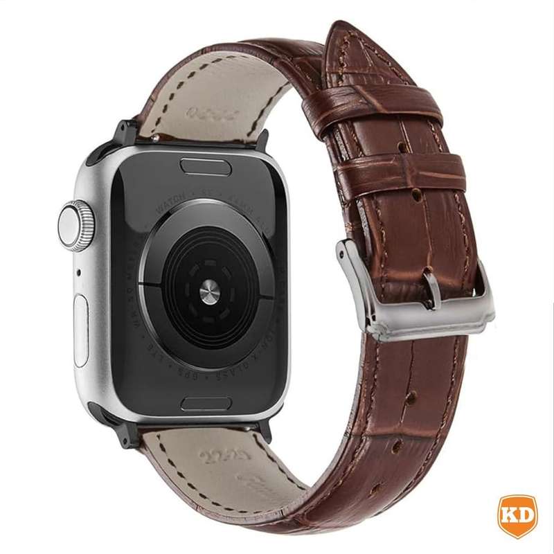 Stylish Leather Strap for Apple iWatch 38/40/41mm - Brown